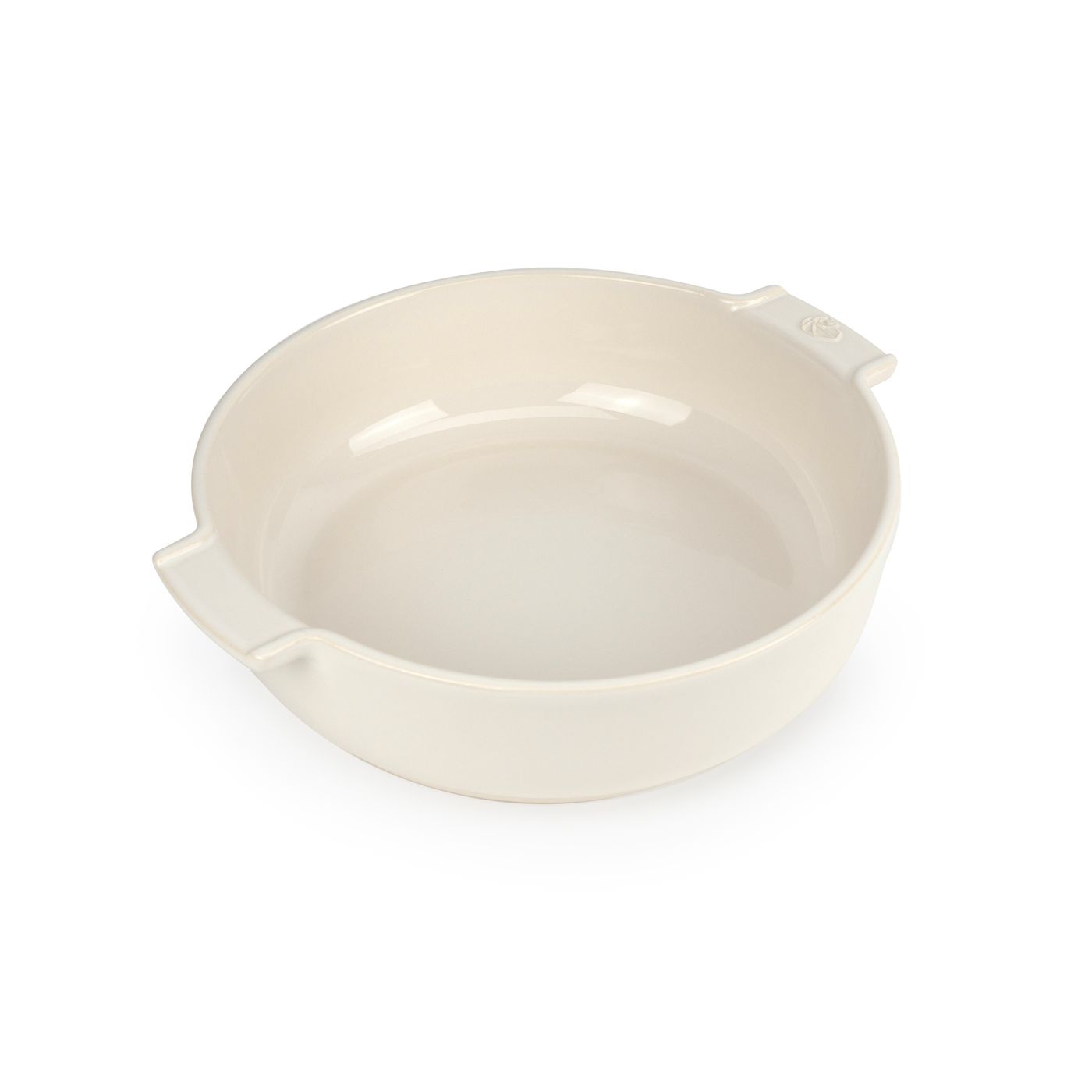 Plat à four rond écru 27 cm